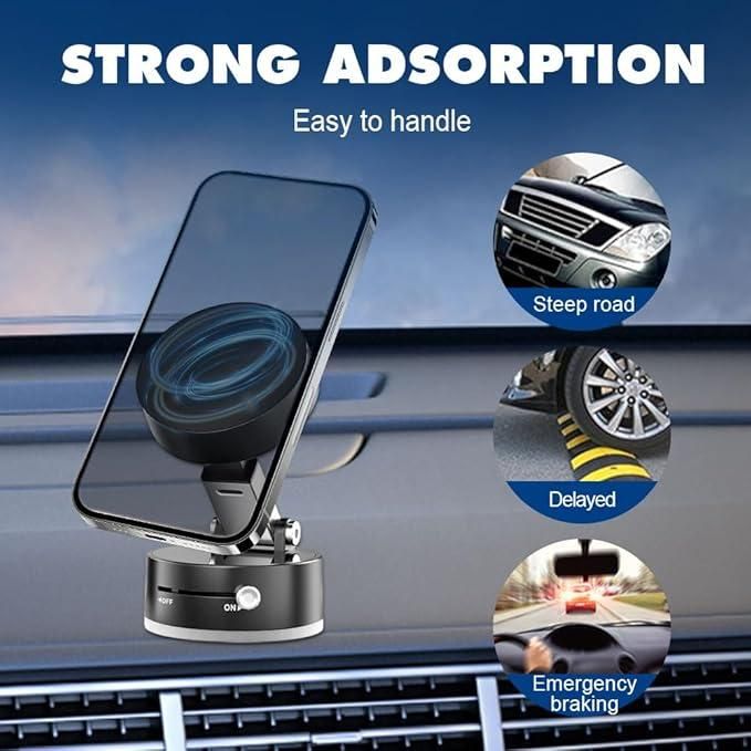 Vacuum Magnetic Mount – Smart Lock & Ultra Hold