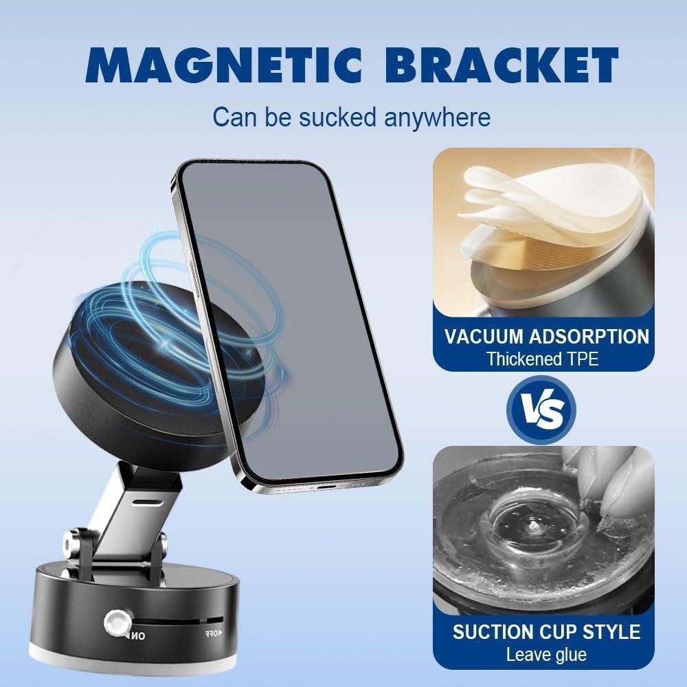 Vacuum Magnetic Mount – Smart Lock & Ultra Hold