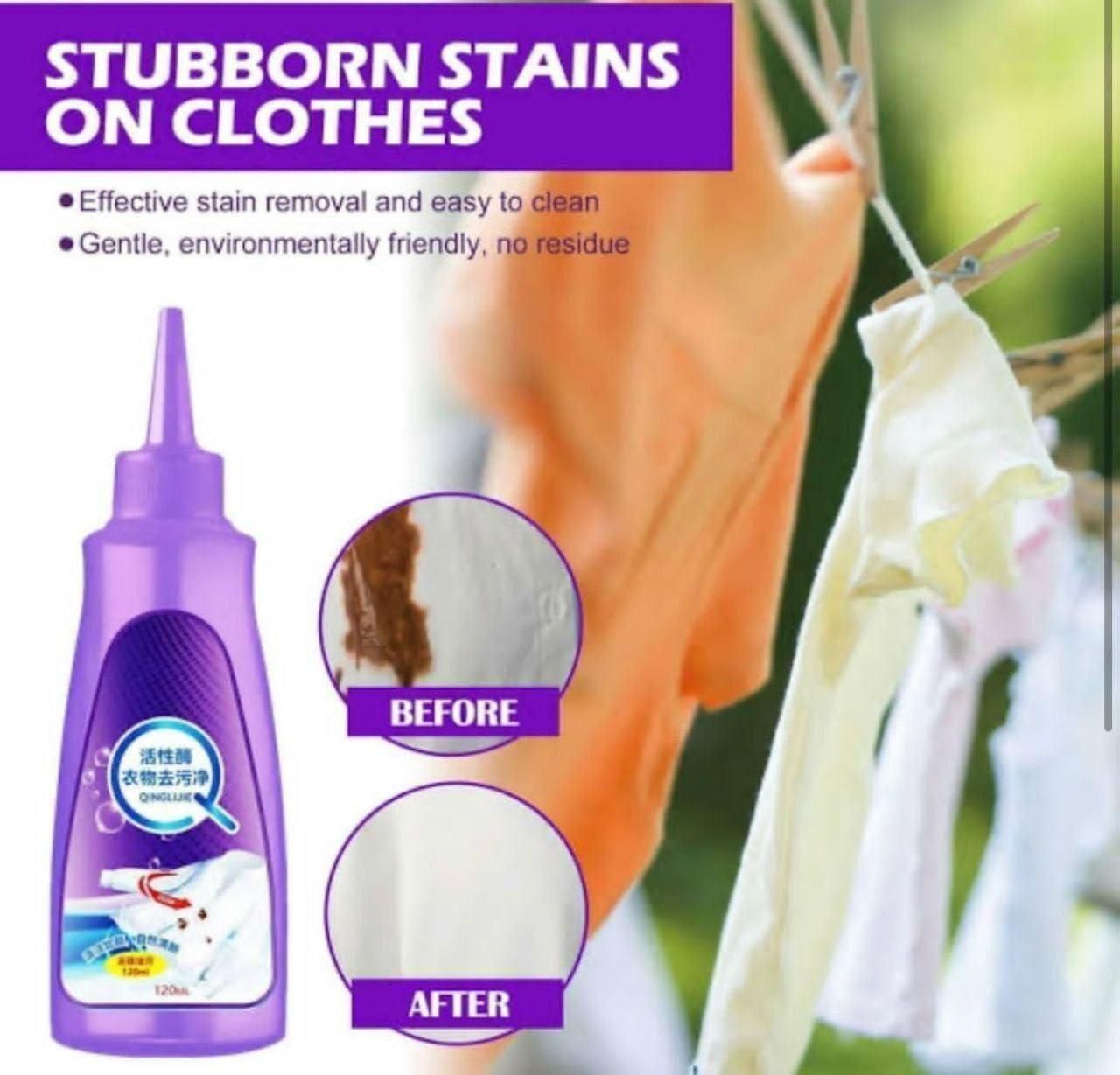 Powerful Fabric Stain Remover - Buy 1 Get 1 Free (Limited Offer)